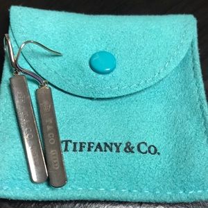 Tiffany & Co bar earrings